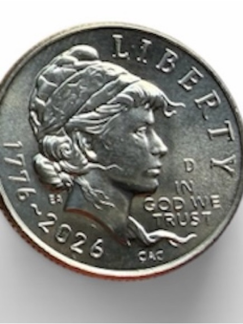 USA Semiquincentennial 250th Anniversary 1776-2026 Official U.S. Dime